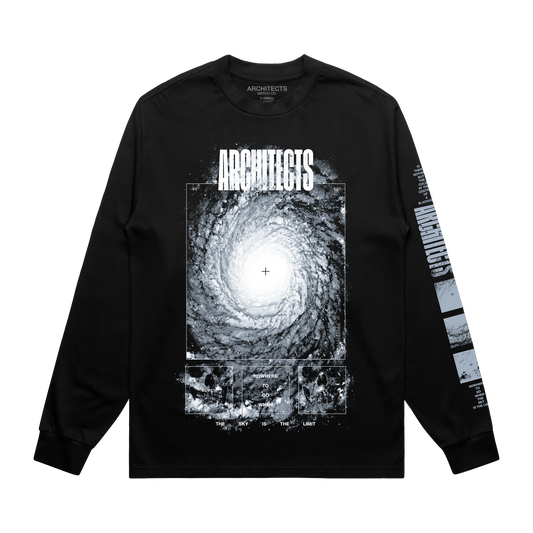 Blackhole Nowhere To Go Black Longsleeve T-Shirt