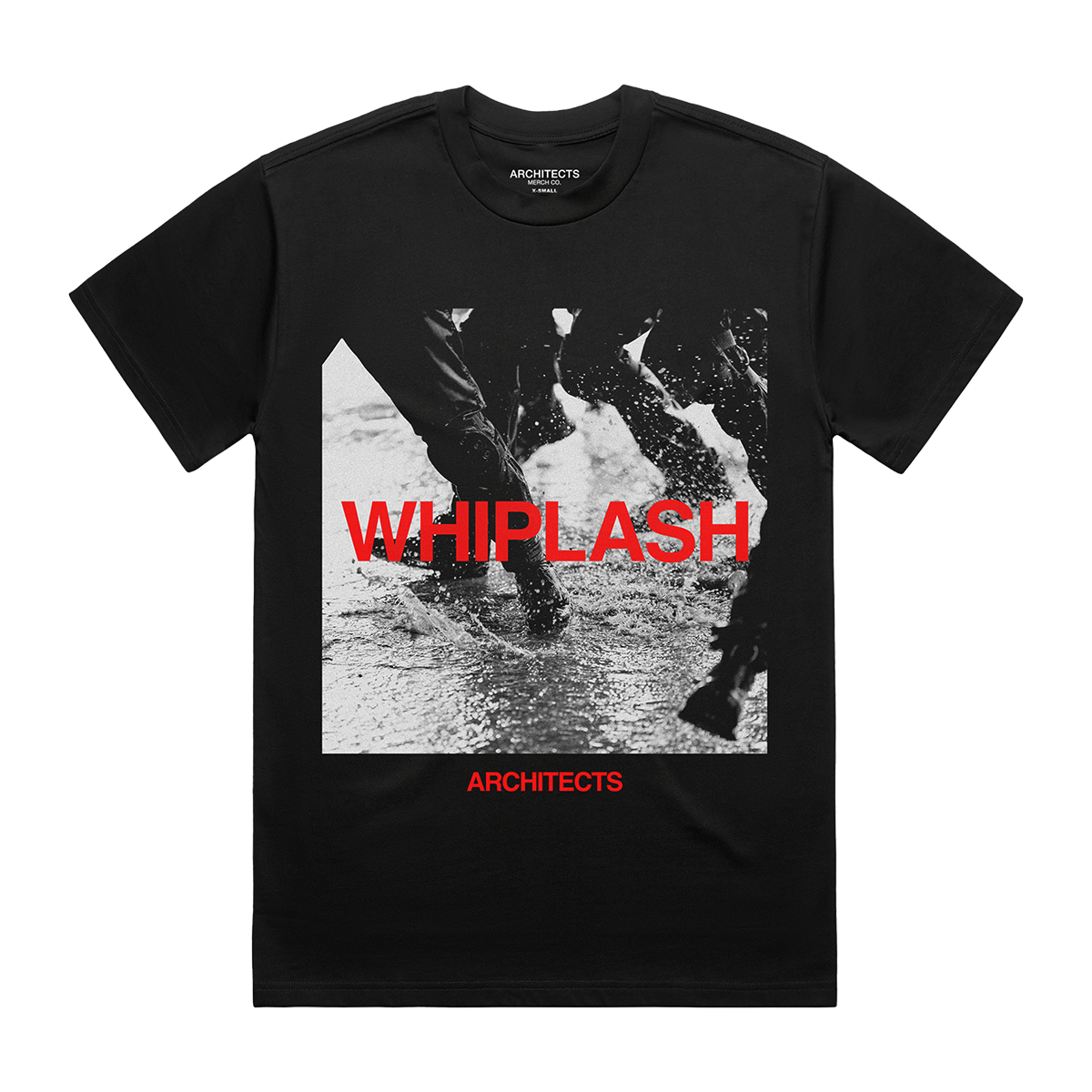 Architects - Whiplash Single Black T-Shirt