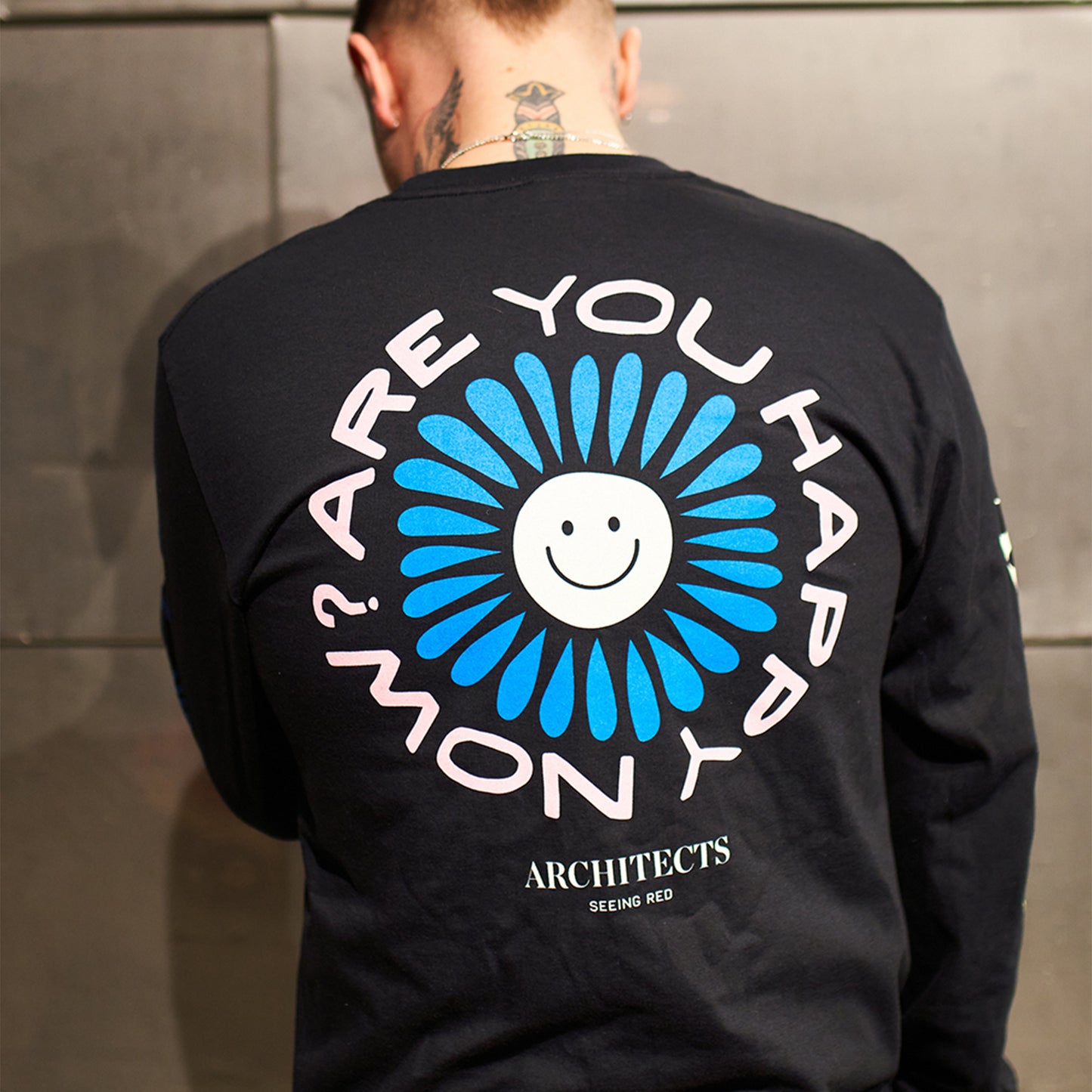 Are You Happy Now? Black Longsleeve